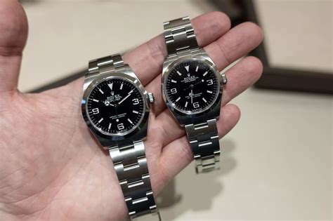 36 mm explorer rolex|rolex explorer 36mm vs 40mm.